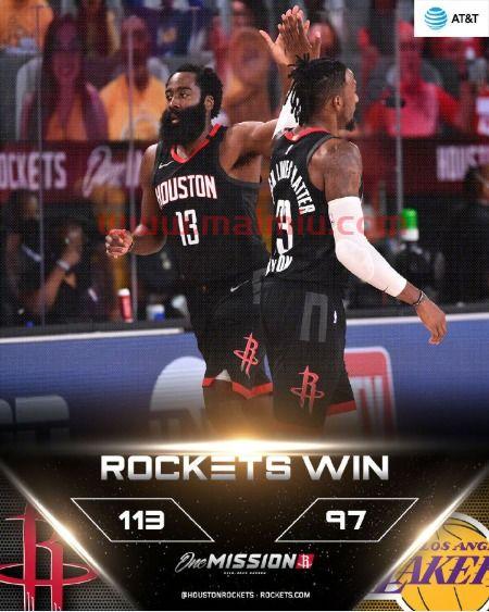 2月7号火箭vs湖人回放（火箭vs湖人回放今天）