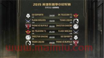 msi赛程2018中国队（msi18日赛程）