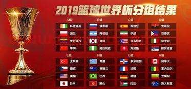 中国对韩国篮球世界杯分组
